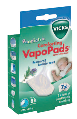 VICKS VAPOPADS ROSEMARY & LAVENDER SCENTE 7 PEZZI - Farmapanda Srl