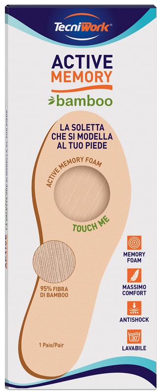 ACTIVE MEMORY SOLETTA BAMBOO 38 - Farmapanda Srl