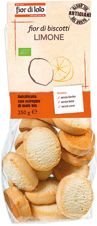 FIOR DI BISCOTTI LIMONE 250 G - Farmapanda Srl