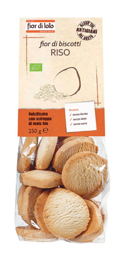 FIOR DI BISCOTTI RISO 250 G - Farmapanda Srl