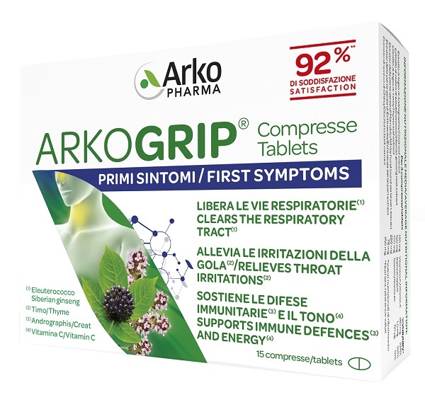 ARKOGRIP 15 COMPRESSE - Farmapanda Srl