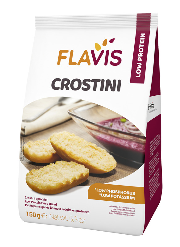 FLAVIS CROSTINI APROTEICI 150 G - Farmapanda Srl