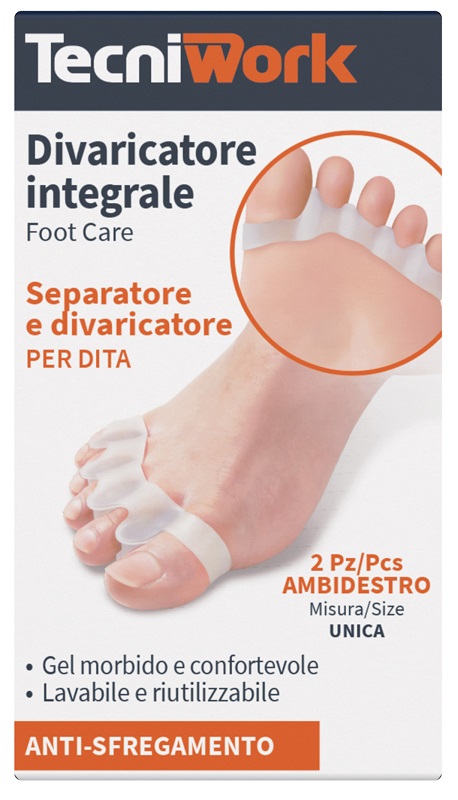 SEPARATORE INTEGRALE DITA 2 PEZZI - Farmapanda Srl