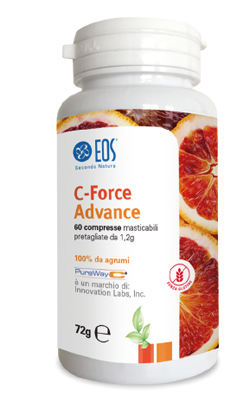 EOS C FORCE ADVANCE 60 COMPRESSE MASTICABILI - Farmapanda Srl