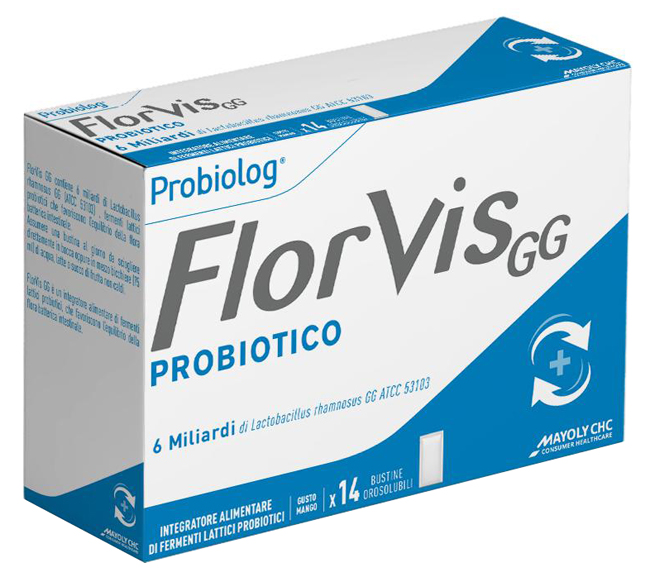 FLORVIS GG 14 BUSTINE OROSOLUBILI GUSTO MANGO - Farmapanda Srl