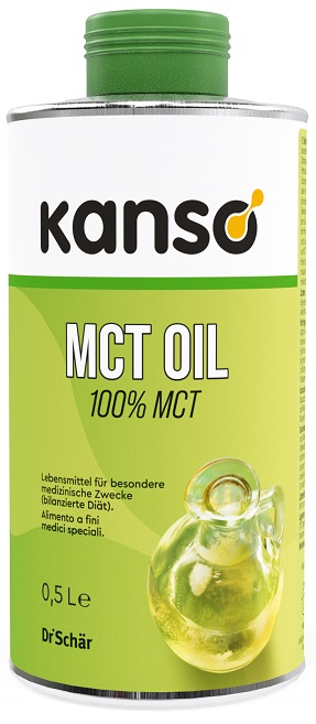 KANSO MCT OIL 100% OLIO DI ACIDI GRASSI 500 ML - Farmapanda Srl