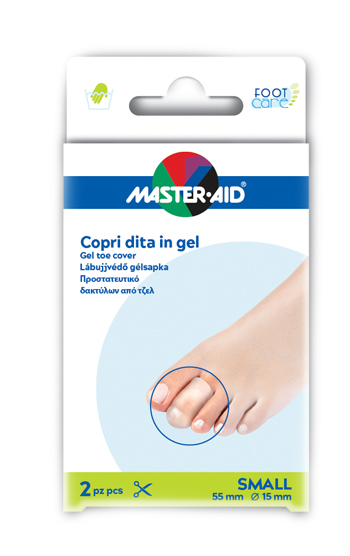 COPRI DITA MASTER-AID FOOTCARE IN GEL SMALL 2 PEZZI C1 - Farmapanda Srl