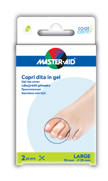 COPRI DITA MASTER-AID FOOTCARE IN GEL LARGE 2 PEZZI C2 - Farmapanda Srl