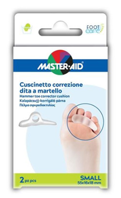 CORRETTORE DITA A MARTELLO MASTER-AID FOOTCARE SMALL 2 PEZZI C12 - Farmapanda Srl