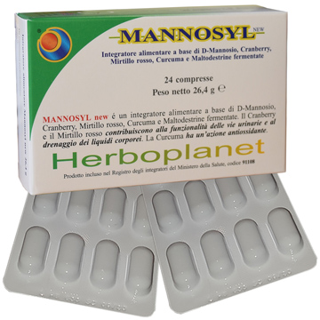 MANNOSYL NEW 24 COMPRESSE - Farmapanda Srl