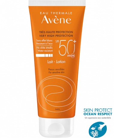 EAU THERMALE AVENE SOLARE LATTE SPF50+ 100 ML NUOVA FORMULA - Farmapanda Srl