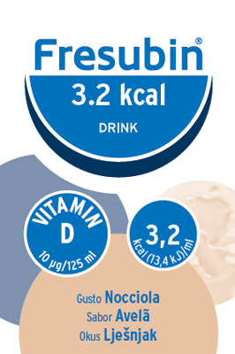 FRESUBIN 3,2 KCAL DRINK NOCCIOLA 4 X 125 ML - Farmapanda Srl
