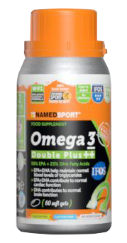 OMEGA 3 DOUBLE PLUS++ 60 SOFT GEL - Farmapanda Srl