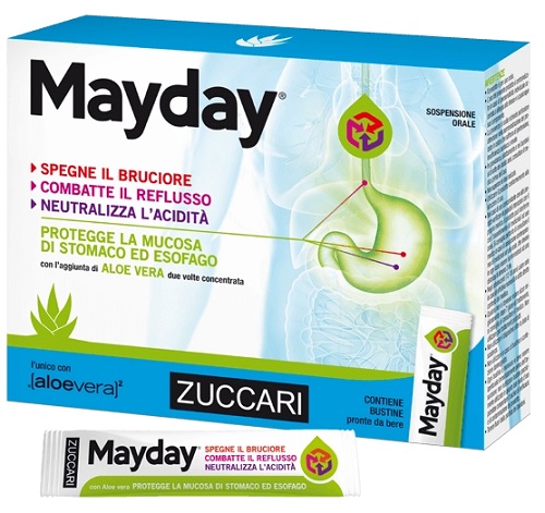 MAYDAY SOSPENSIONE PER USO ORALE ALLA MENTA 24 BUSTINE 10 ML - Farmapanda Srl