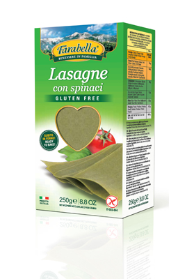 FARABELLA I REGIONALI LASAGNE CON SPINACI 250 G - Farmapanda Srl