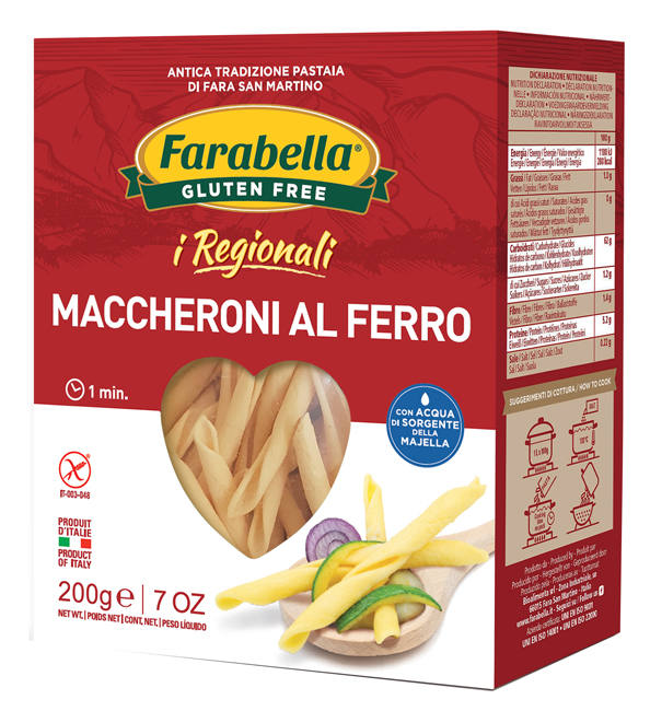 FARABELLA I REGIONALI MACCHERONI FERRO 200 G - Farmapanda Srl