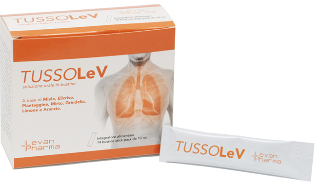 TUSSOLEV 14 STICK - Farmapanda Srl