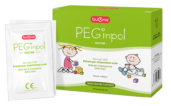 PEGINPOL MACROGOL 3350 SOSPENSIONE ORALE 20 BUSTINE - Farmapanda Srl