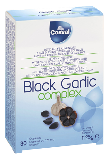 BLACK GARLIC COMPLEX 30 CAPSULE - Farmapanda Srl