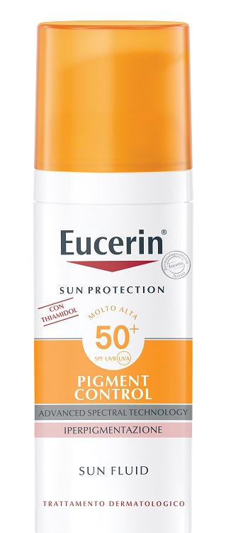 EUCERIN SUN PROTECTION SPF 50+ PIGMENT CONTROL SUN FLUID 50 ML - Farmapanda Srl