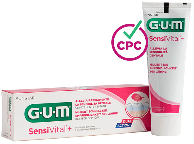 GUM SENSIVITAL + DENTIFRICIO 75 ML - Farmapanda Srl