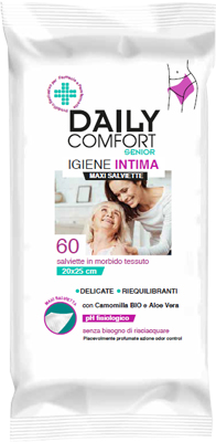 DAILY COMFORT SENIOR PANNI DETERGENTI IGIENE INTIMA 60 PEZZI - Farmapanda Srl
