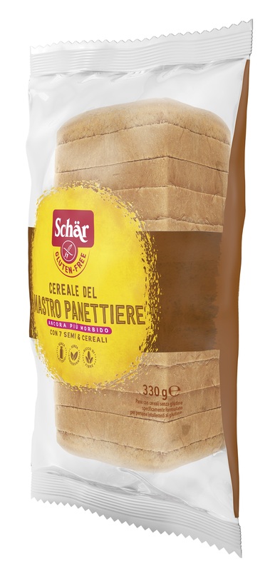 SCHAR CEREALE DEL MASTRO PANETTIERE PANE CON CEREALI SENZA LATTOSIO 330 G - Farmapanda Srl