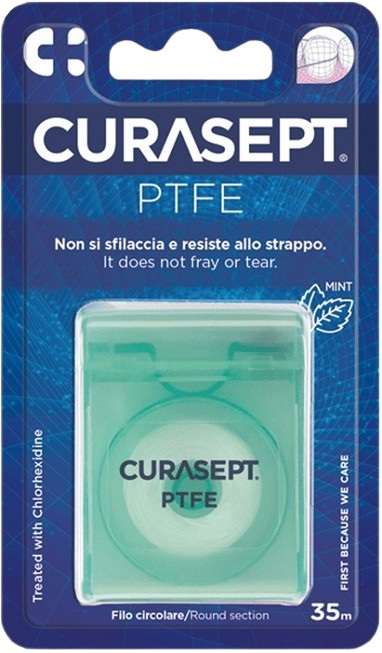 CURASEPT FLOSS PTFE TAPE CLOREXIDINA - Farmapanda Srl