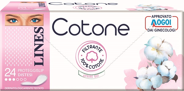 LINES COTONE PROTEGGISLIP DISTESI 24 PEZZI - Farmapanda Srl
