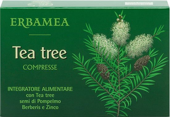 ERBAMEA TEA TREE 30 COMPRESSE - Farmapanda Srl
