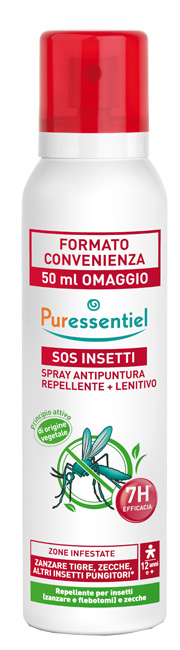PURESSENTIEL SPRAY ANTIPUNTURA SOS INSETTI PMC 200 ML - Farmapanda Srl