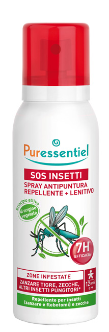 PURESSENTIEL SPRAY ANTIPUNTURA SOS INSETTI PMC 75 ML - Farmapanda Srl