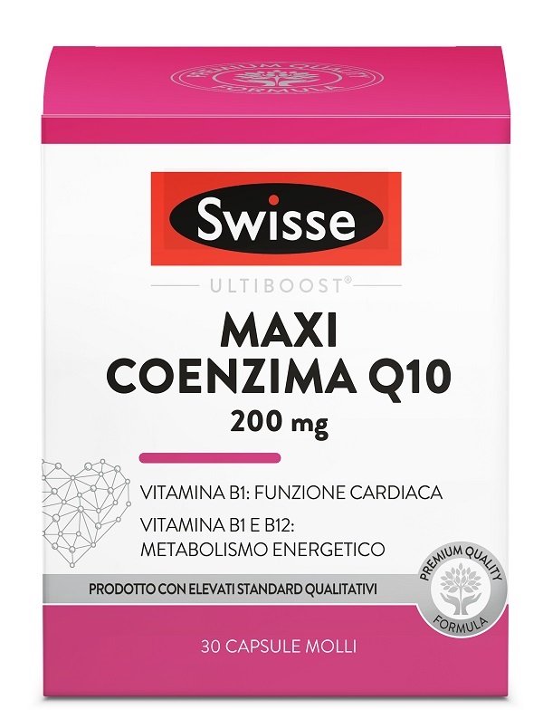 SWISSE MAXI COENZIMA Q10 200 MG 30 CAPSULE - Farmapanda Srl