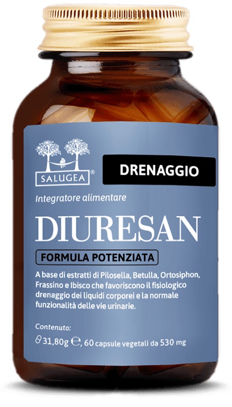 SALUGEA DIURESAN FORMULA POTENZIATA 60 CAPSULE - Farmapanda Srl