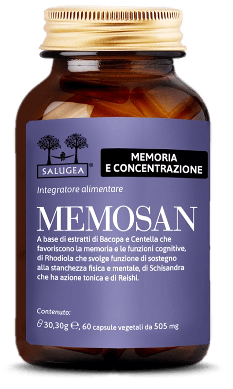 SALUGEA MEMOSAN 60 CAPSULE - Farmapanda Srl