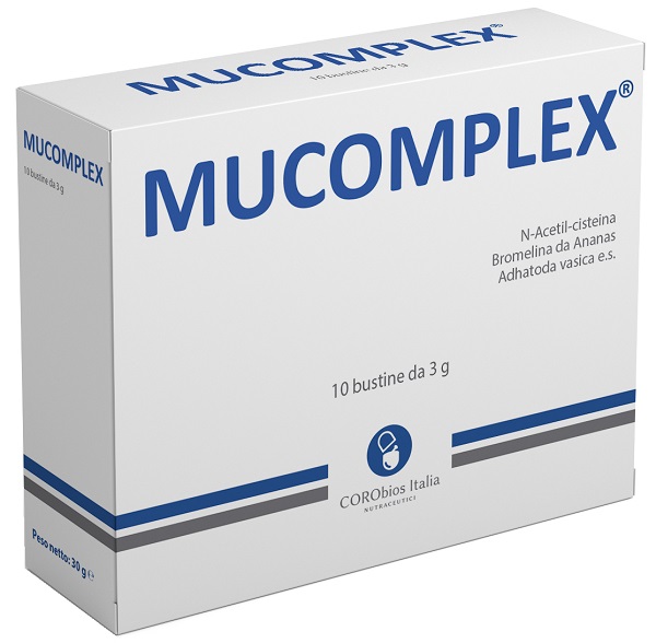 MUCOMPLEX 10 BUSTINE DA 3 G - Farmapanda Srl