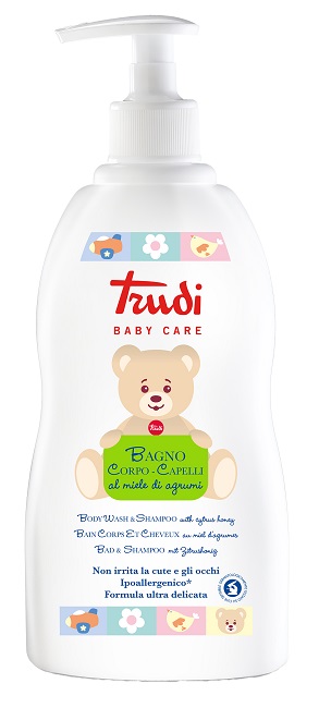 TRUDI BABY CARE BAGNO CORPO/CAPELLI 500 ML - Farmapanda Srl