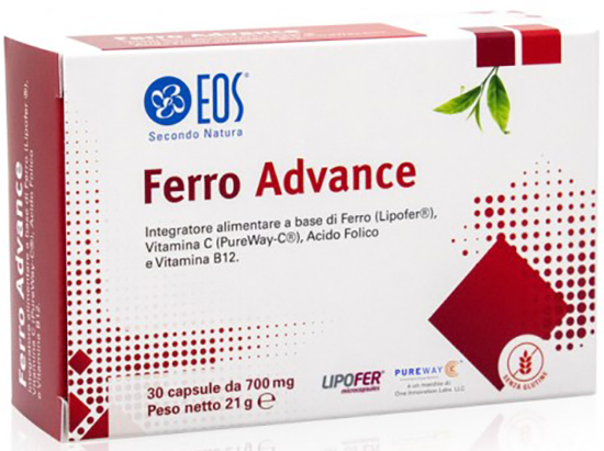 EOS FERRO ADVANCE 30 CAPSULE - Farmapanda Srl
