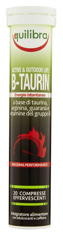 B TAURIN 20 COMPRESSE EFFERVESCENTI - Farmapanda Srl