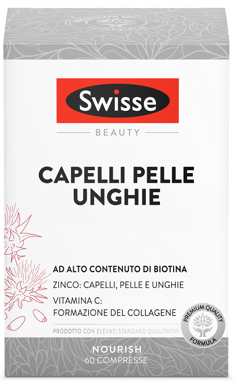 SWISSE CAPELLI PELLE UNGHIE 60 COMPRESSE - Farmapanda Srl