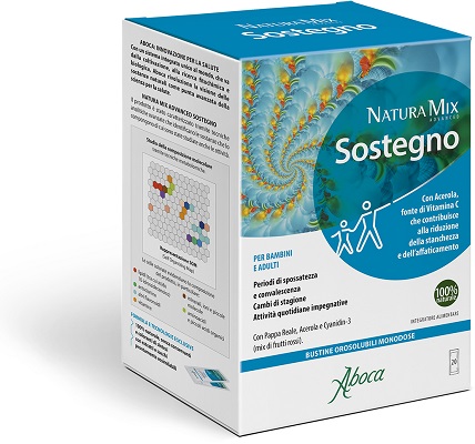 NATURA MIX ADVANCED SOSTEGNO OROSOLUBILE 20 BUSTINE - Farmapanda Srl