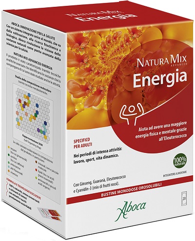 NATURA MIX ADVANCED ENERGIA 20 BUSTINE - Farmapanda Srl