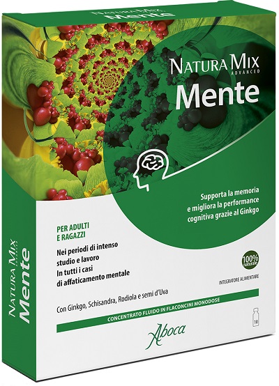 NATURA MIX ADVANCED MENTE 10 FLACONCINI - Farmapanda Srl