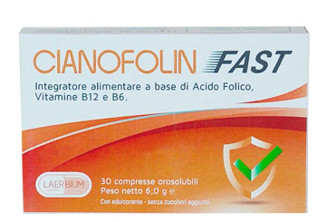 CIANOFOLIN FAST 30 COMPRESSE SUBLINGUALE - Farmapanda Srl