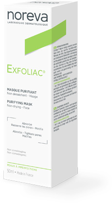 EXFOLIAC MASCHERA PURIFICANTE A RISCIACQUO 50 ML - Farmapanda Srl