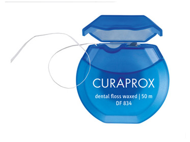 CURAPROX DF 834 DENTAL FLOSS WAXED 50 METRI - Farmapanda Srl
