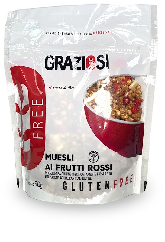 MUESLI AI FRUTTI ROSSI 250 G - Farmapanda Srl