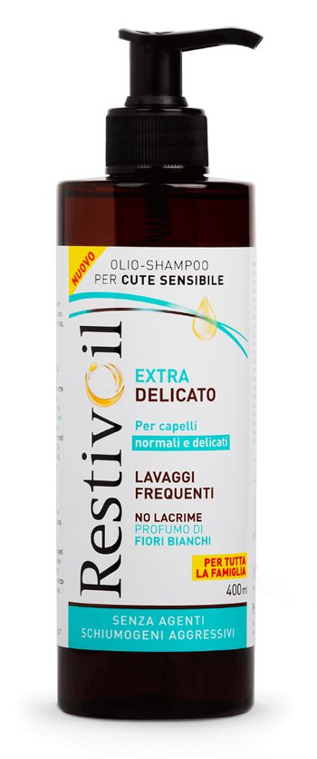 RESTIVOIL EXTRA DELICATO OLIO SHAMPOO PER CUTE SENSIBILE 400 ML - Farmapanda Srl