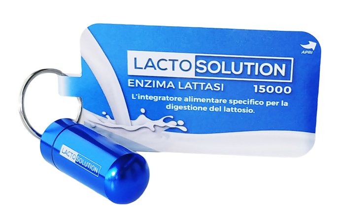 LACTOSOLUTION 15000 15 COMPRESSE CON PORTAPILLOLE - Farmapanda Srl
