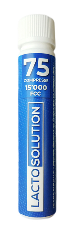 LACTOSOLUTION 15000 75 COMPRESSE - Farmapanda Srl